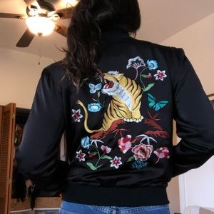 Satin jacket - Nasty Gal